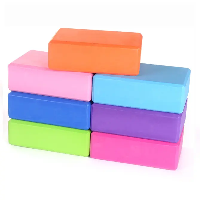 Seven Color Yoga Block