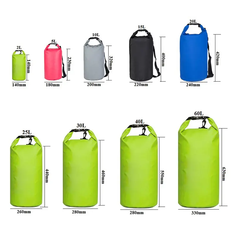 Dry Bag Capacity and Size