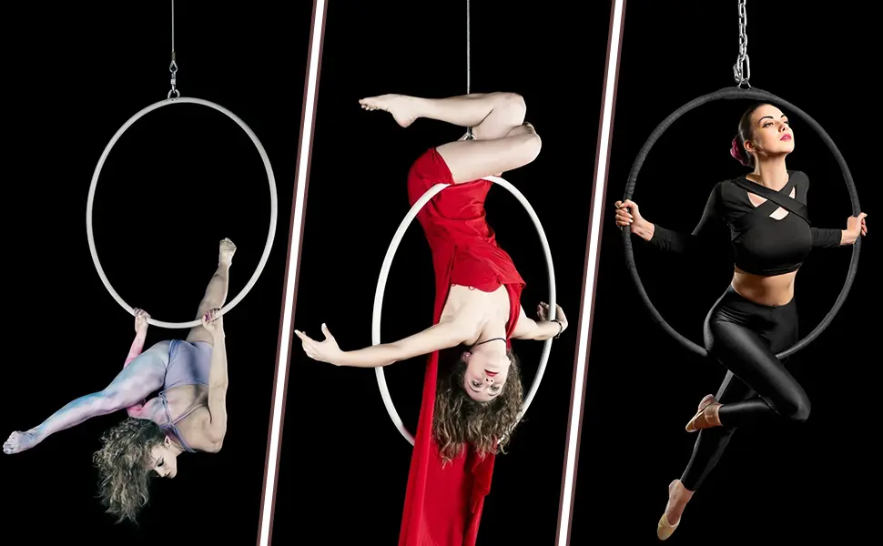 aerial hoop Exercise